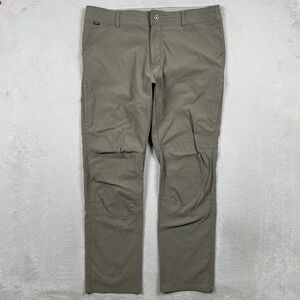 Kuhl Renegade Pant Mens 38x31 Beige Straight Leg Hiking Gorpcore Stretch Wicking
